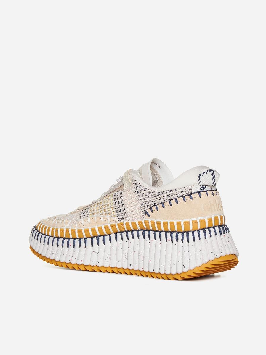 CHLOÉ Snaekers Nama In Maglia Mesh