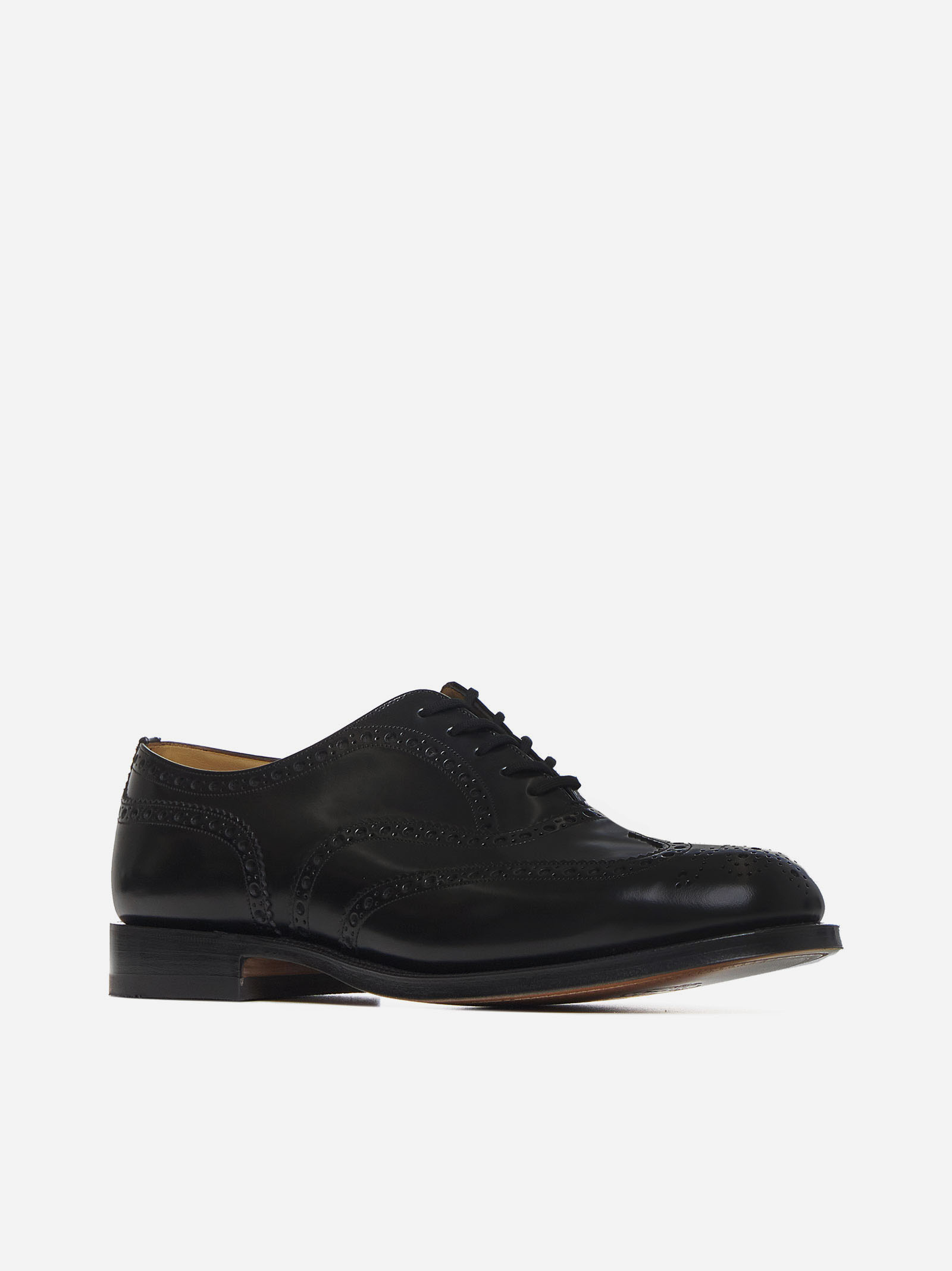 CHURCH'S Oxford Brogue Burwood In Pelle