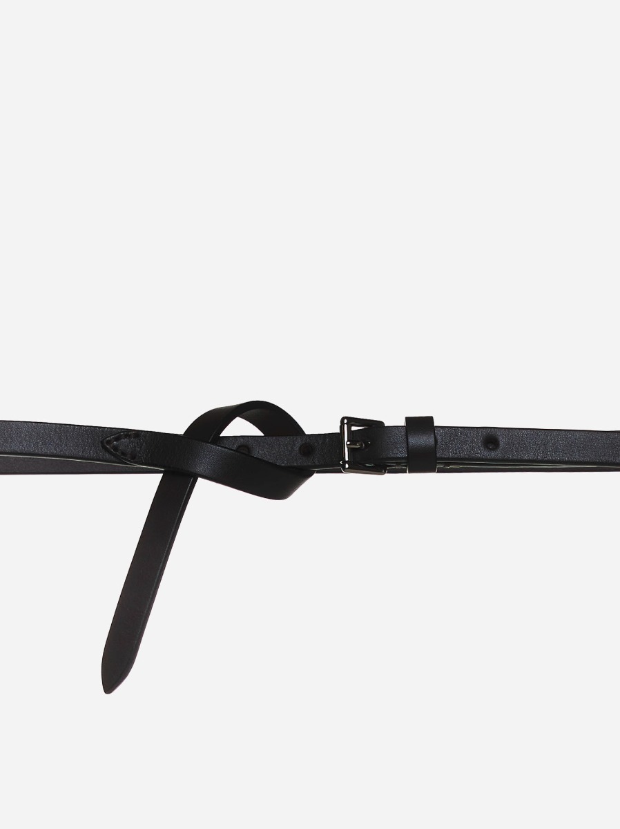 D4.0 Cintura Sottile In Pelle