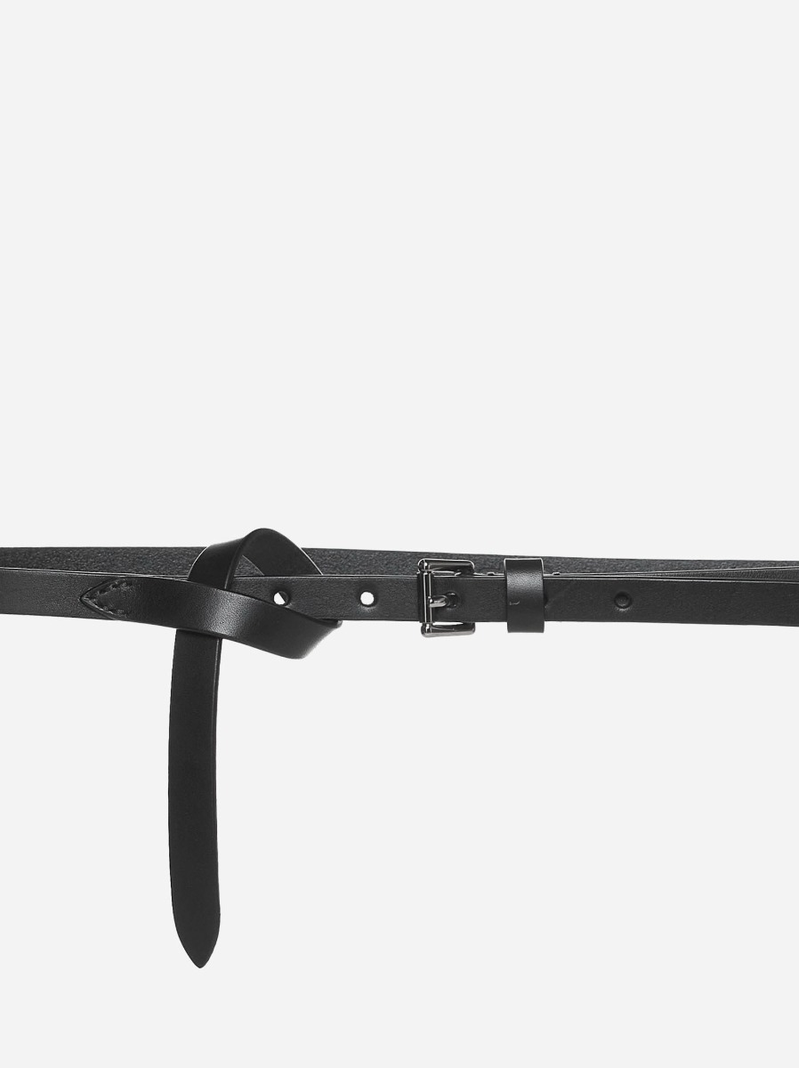 D4.0 Cintura Sottile In Pelle