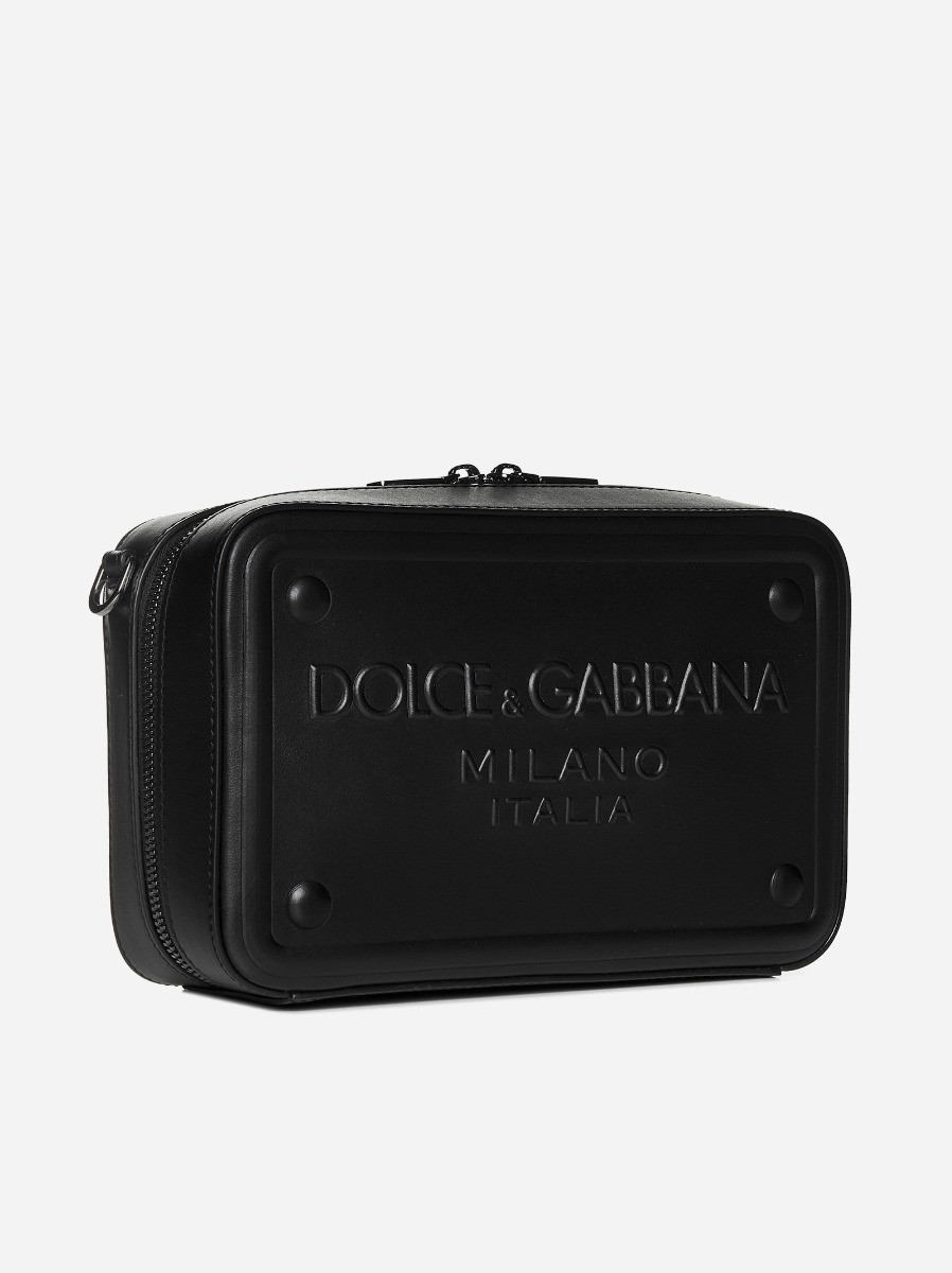 DOLCE & GABBANA Borsa In Pelle Con Logo