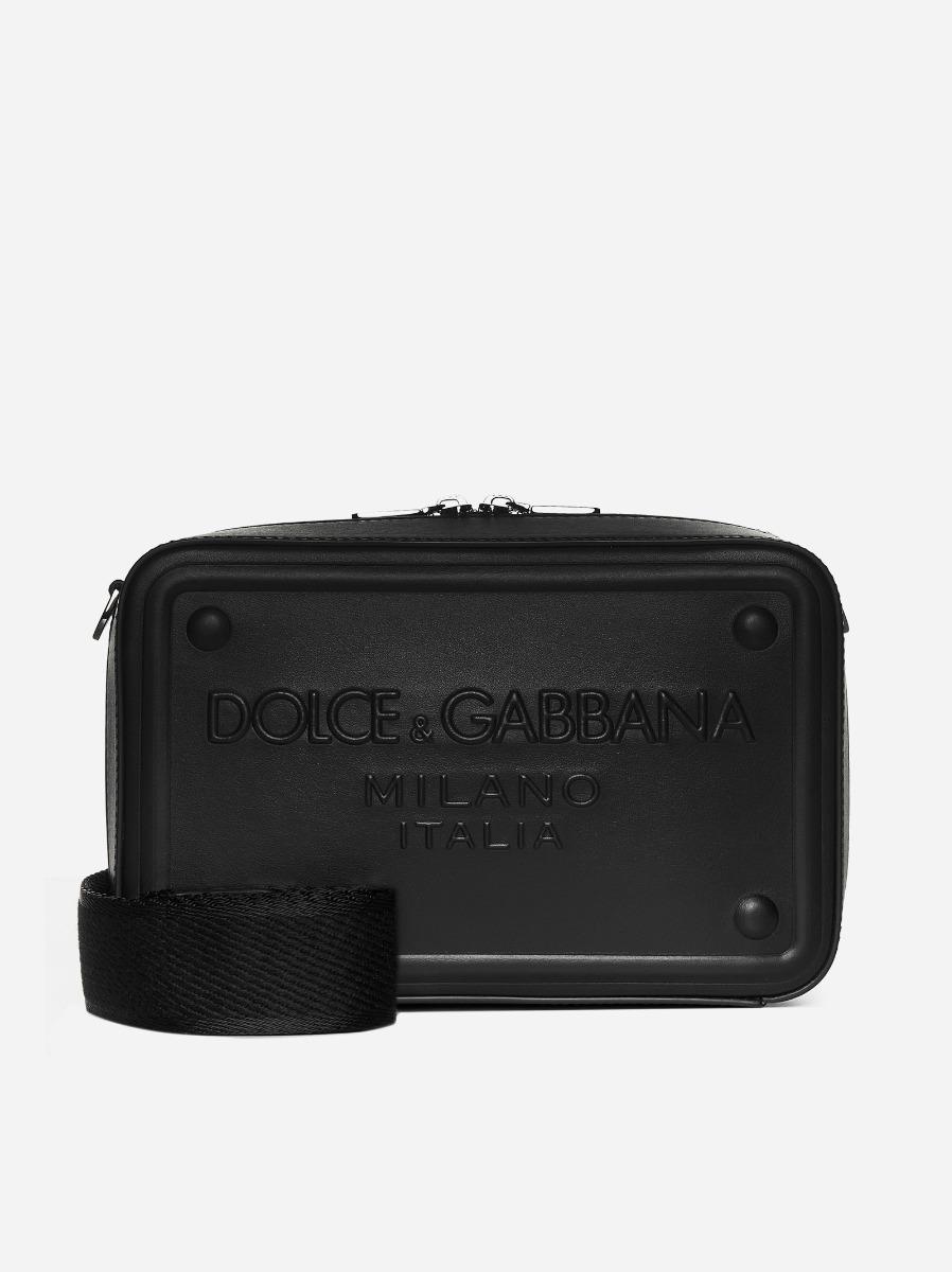 DOLCE & GABBANA Borsa in pelle con logo