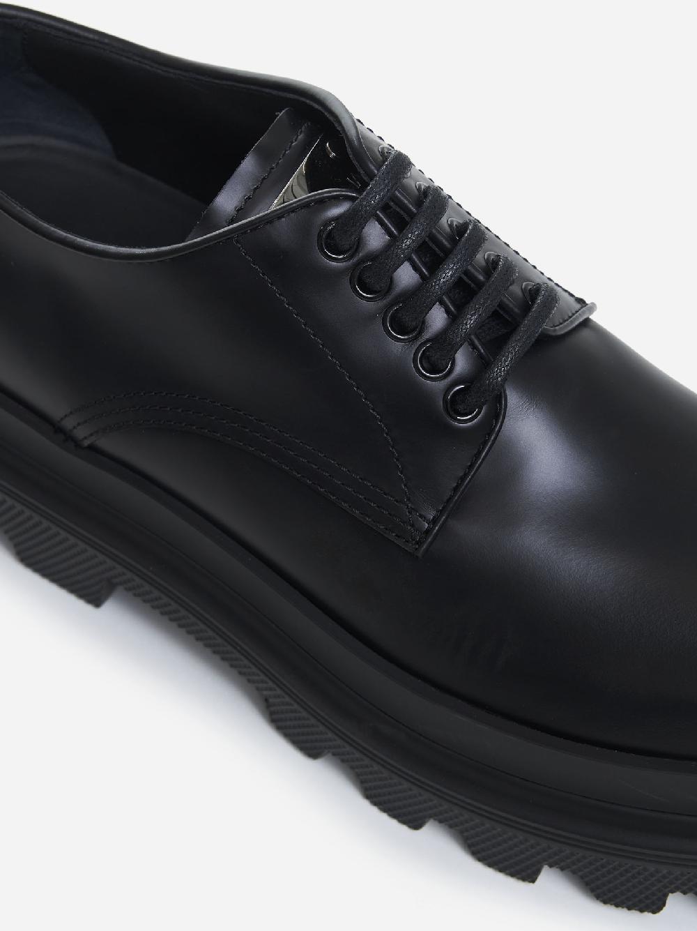 DOLCE & GABBANA Derby Trekking In Pelle