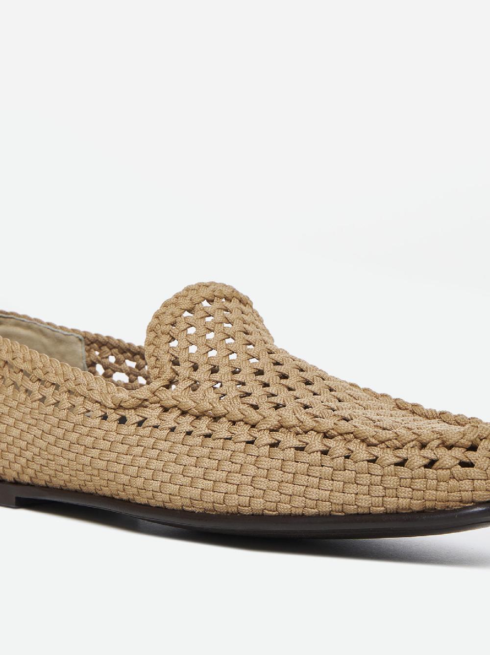 DOLCE & GABBANA Mocassini In Tessuto Crochet