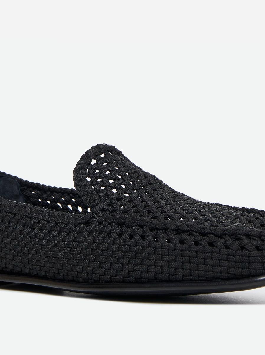 DOLCE & GABBANA Mocassini In Tessuto Crochet