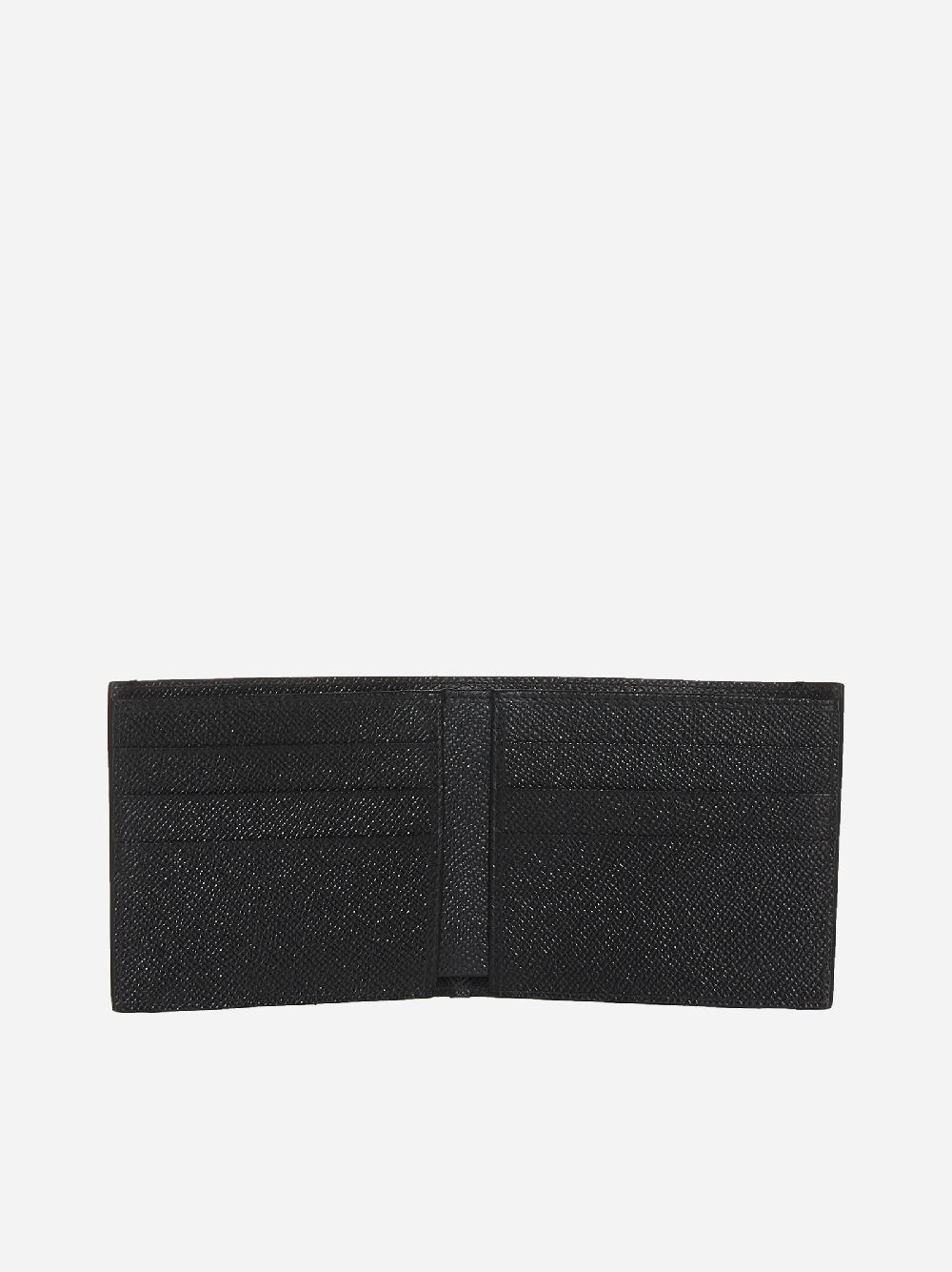 DOLCE & GABBANA Portafoglio In Pelle Con Placca-logo