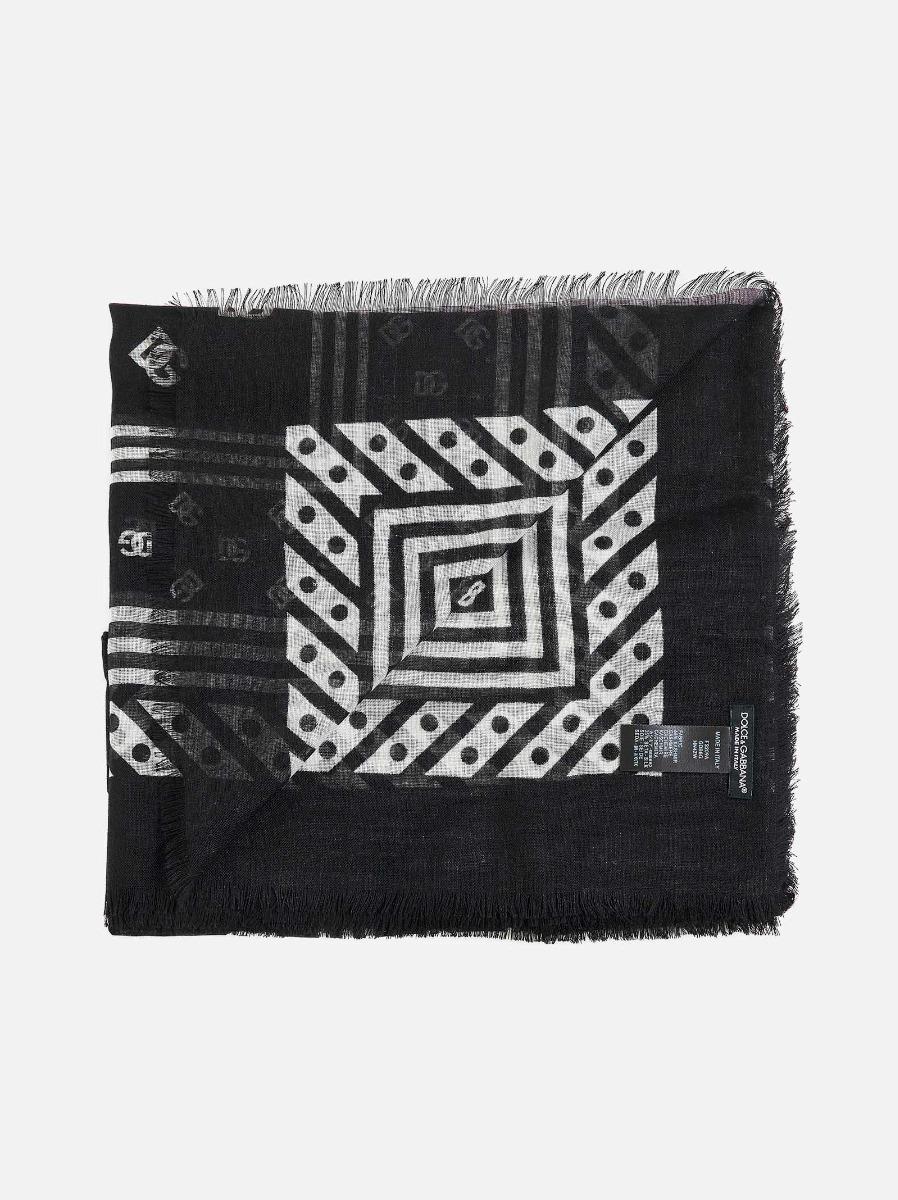 DOLCE & GABBANA Sciarpa In Cashmere E Seta DG