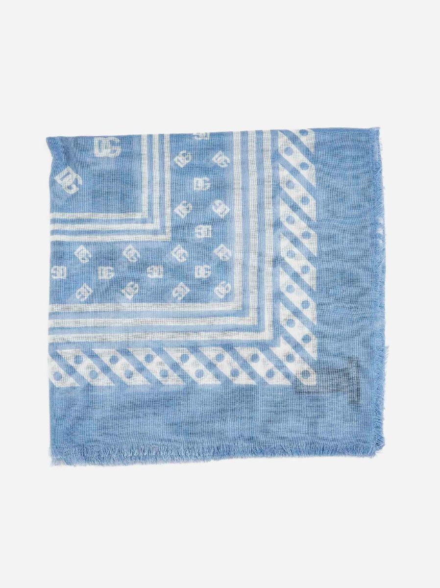 DOLCE & GABBANA Sciarpa in cashmere e seta DG