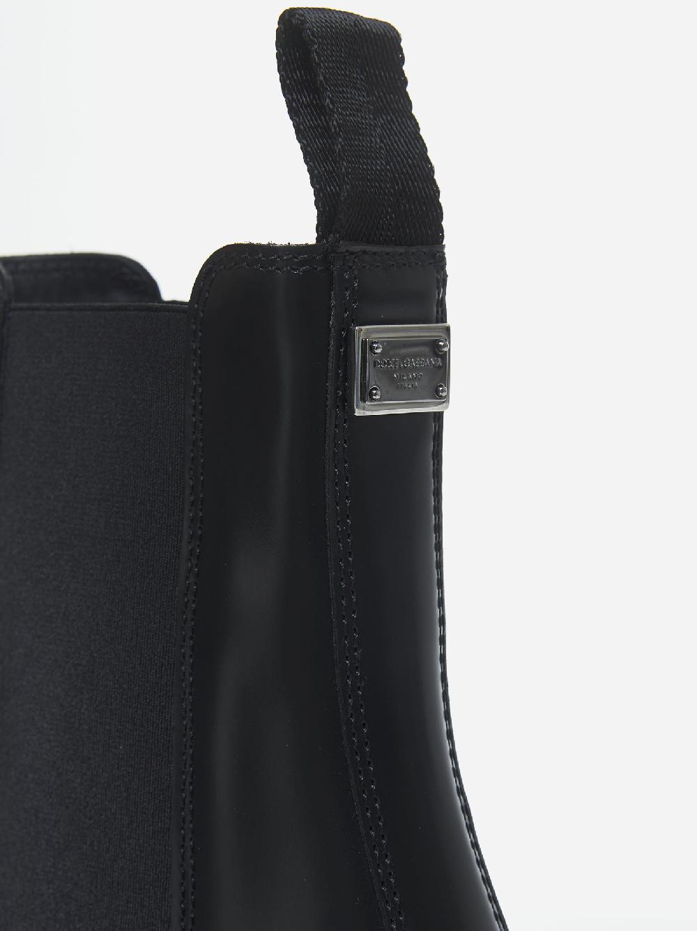 DOLCE & GABBANA Stivaletti Trekking In Pelle