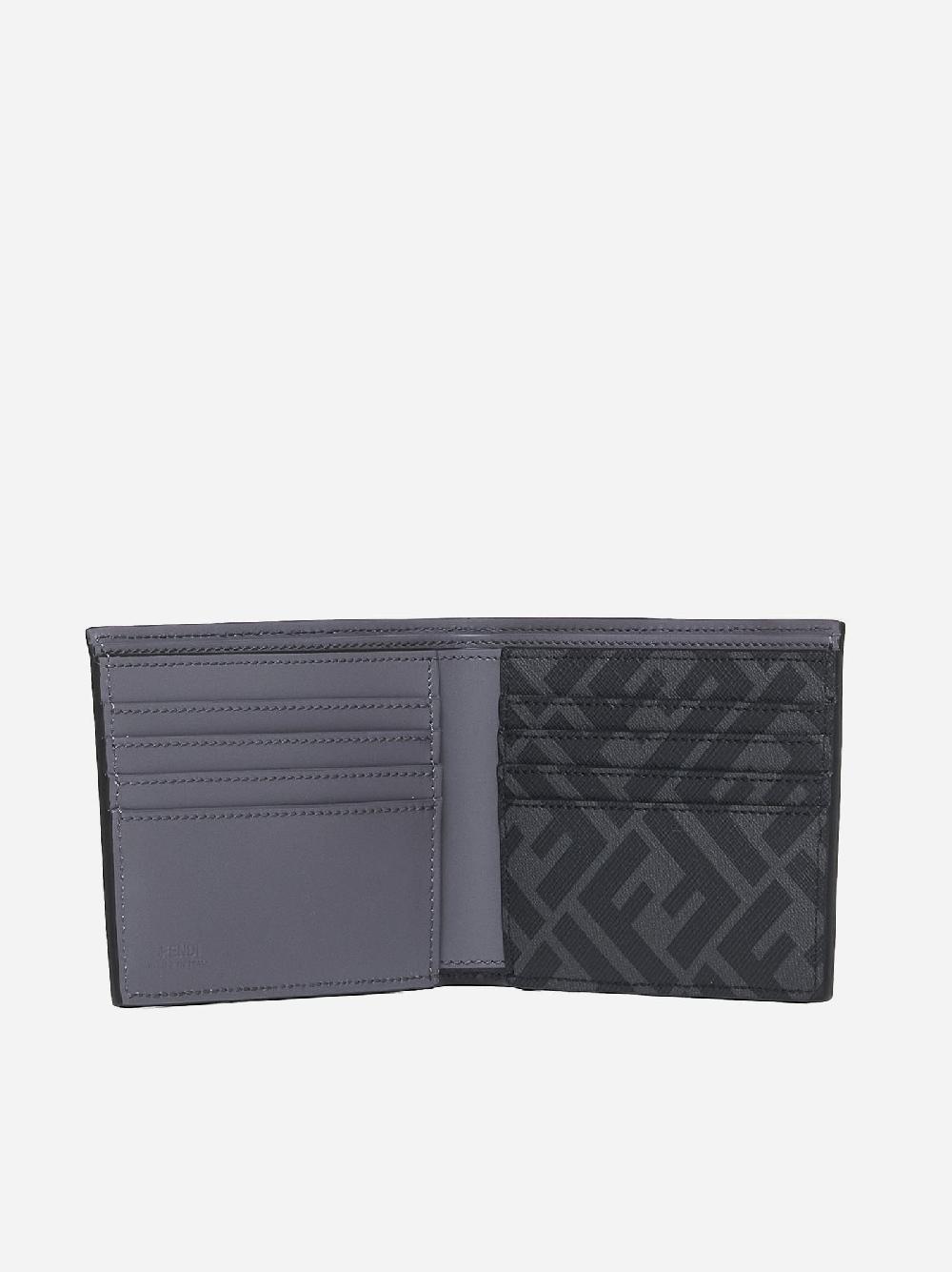 FENDI Portafoglio In Pelle Con Placca-logo