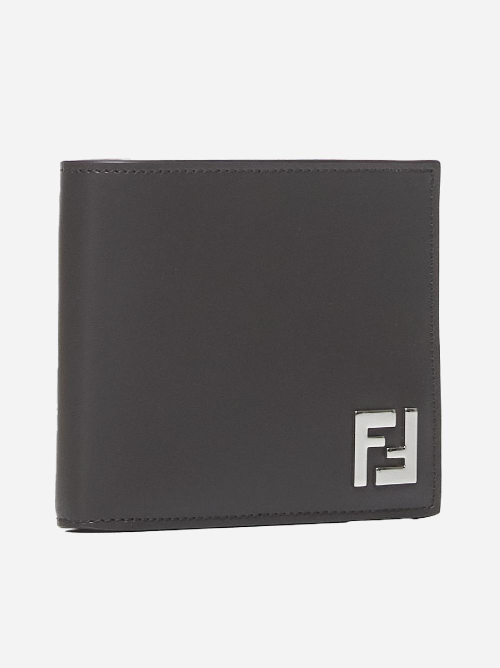 FENDI Portafoglio In Pelle Con Placca-logo