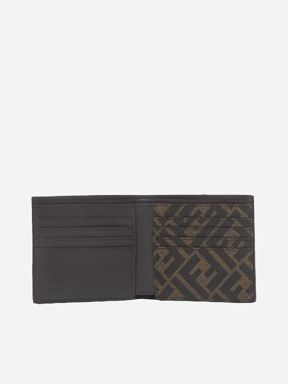 FENDI Portafoglio In Pelle Con Placca-logo