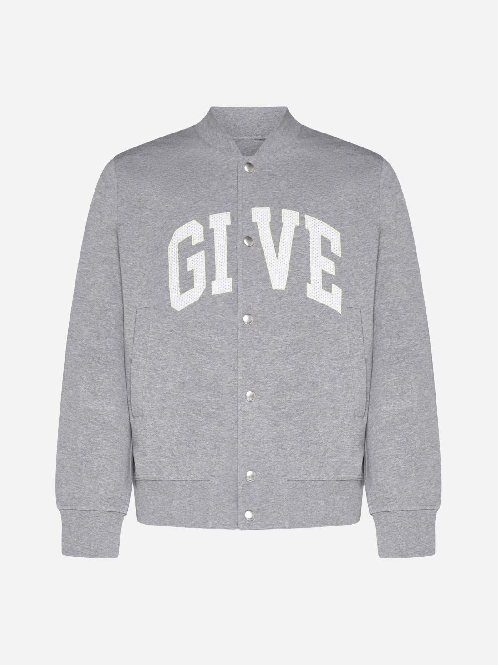 GIVENCHY Bomber varsity in cotone