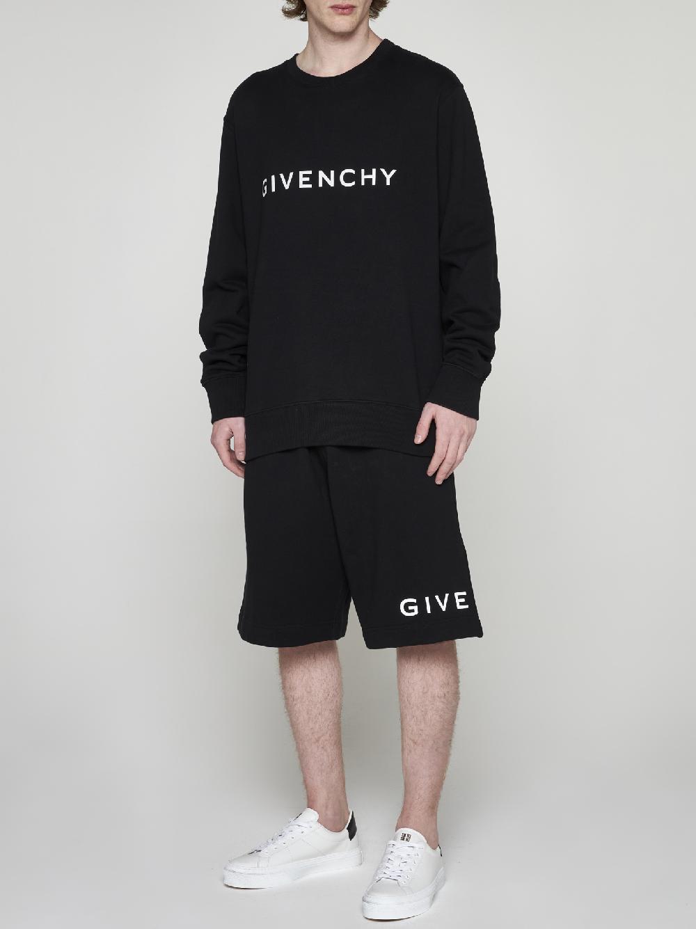 GIVENCHY Felpa In Cotone Con Logo