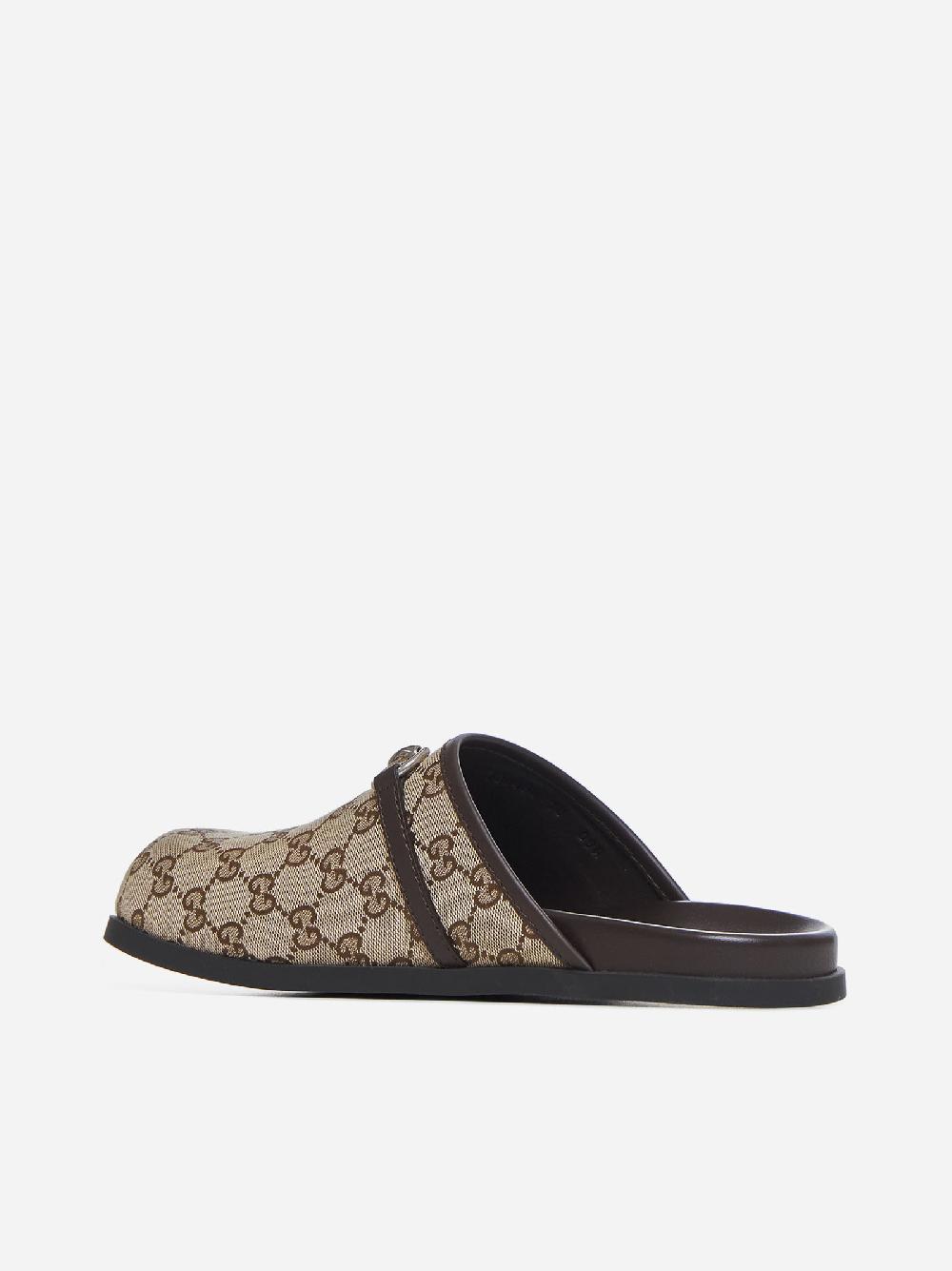 GUCCI Mules In Tessuto GG