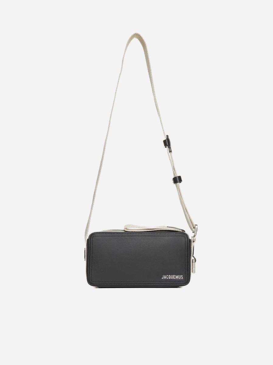 JACQUEMUS Borsa Le Cuerda Horizontal in pelle