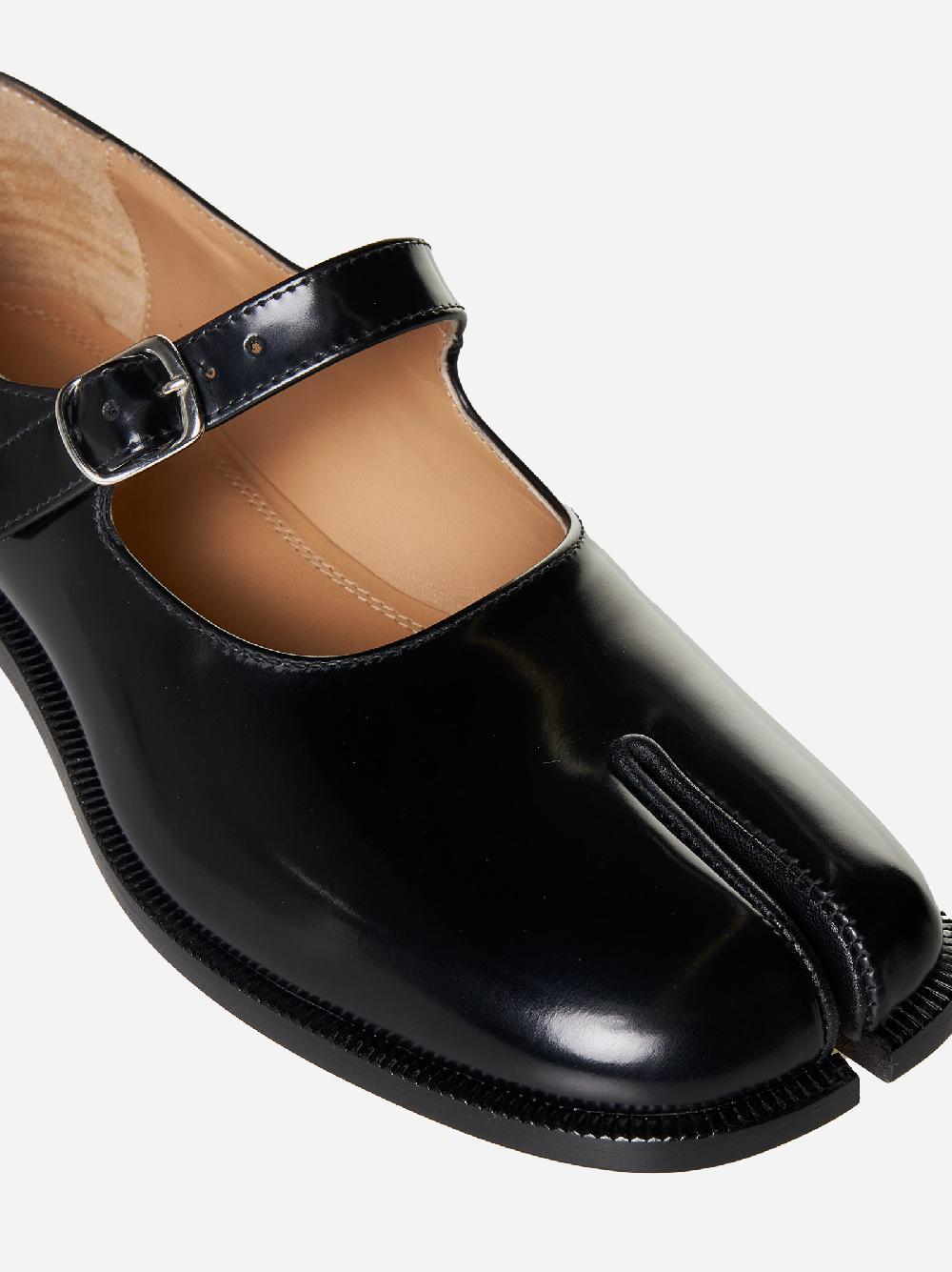 MAISON MARGIELA Mary Jane Tabi In Pelle