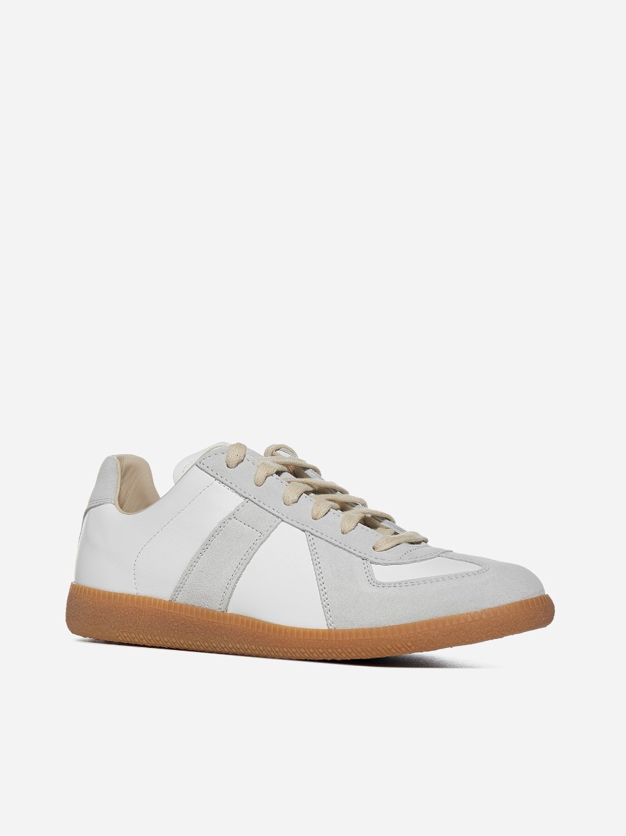 MAISON MARGIELA Sneakers Replica In Pelle E Suede