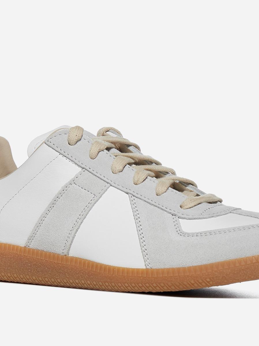 MAISON MARGIELA Sneakers Replica In Pelle E Suede