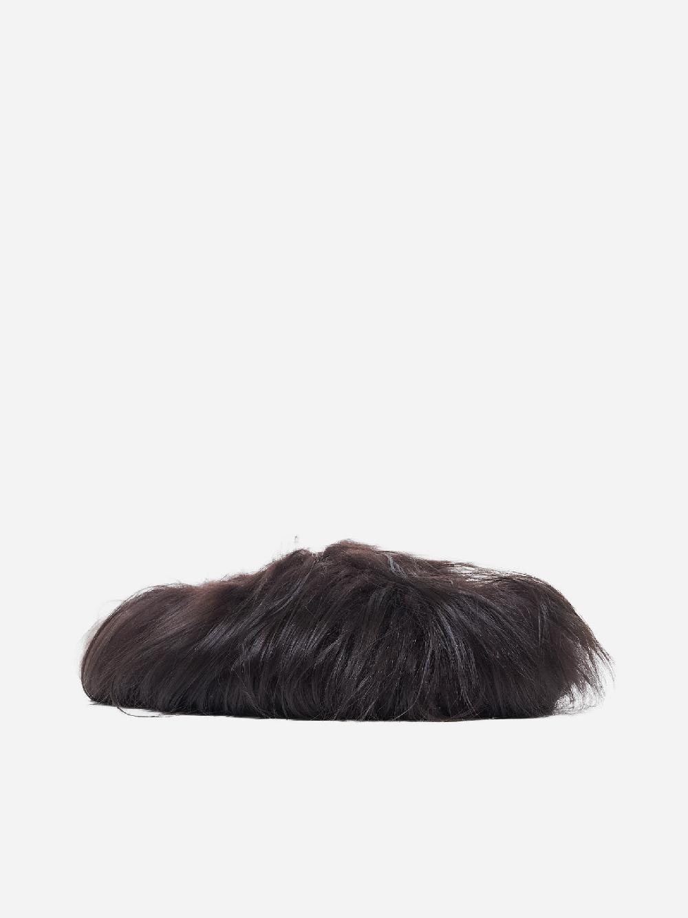 MARNI Mules Fussbett In Pelliccia