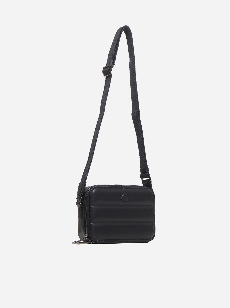 MONCLER Borsa In Pelle Trapuntata