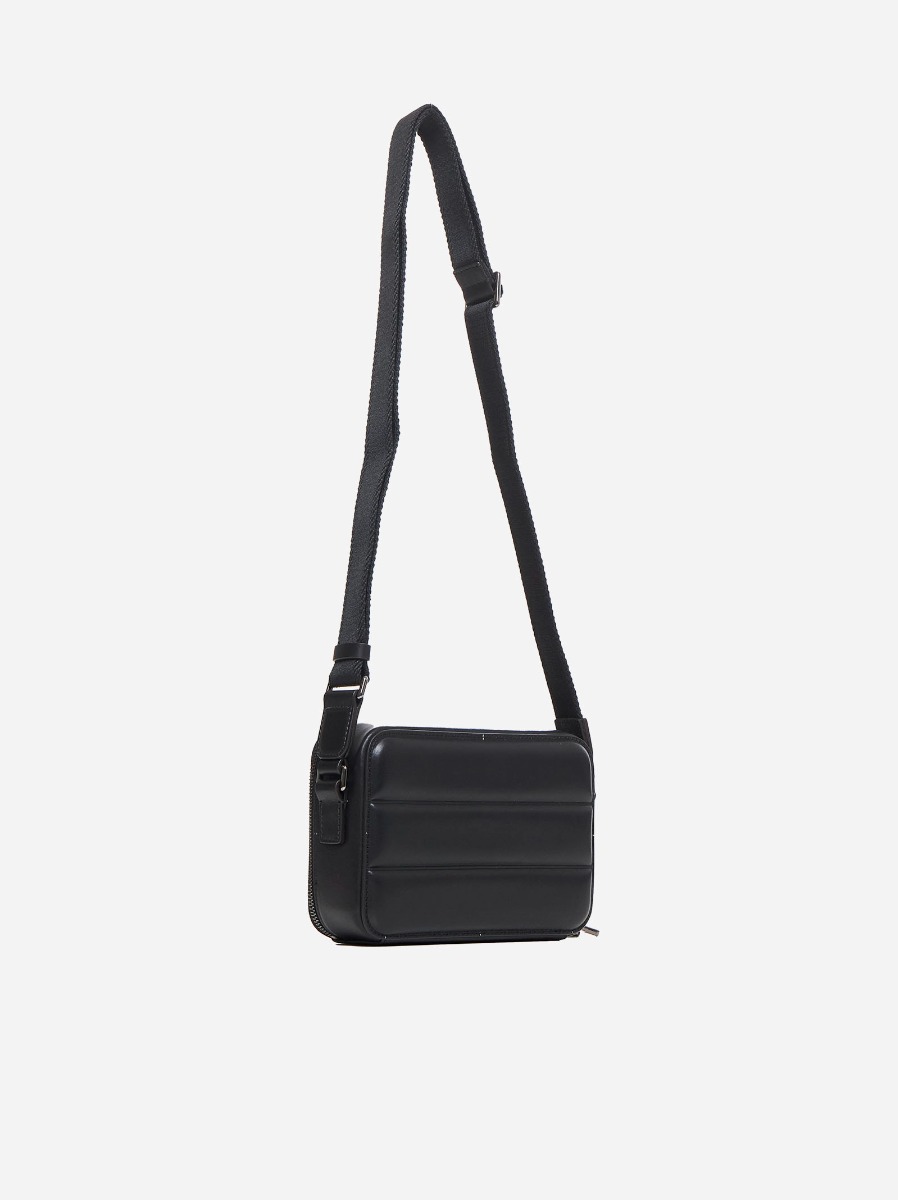 MONCLER Borsa In Pelle Trapuntata