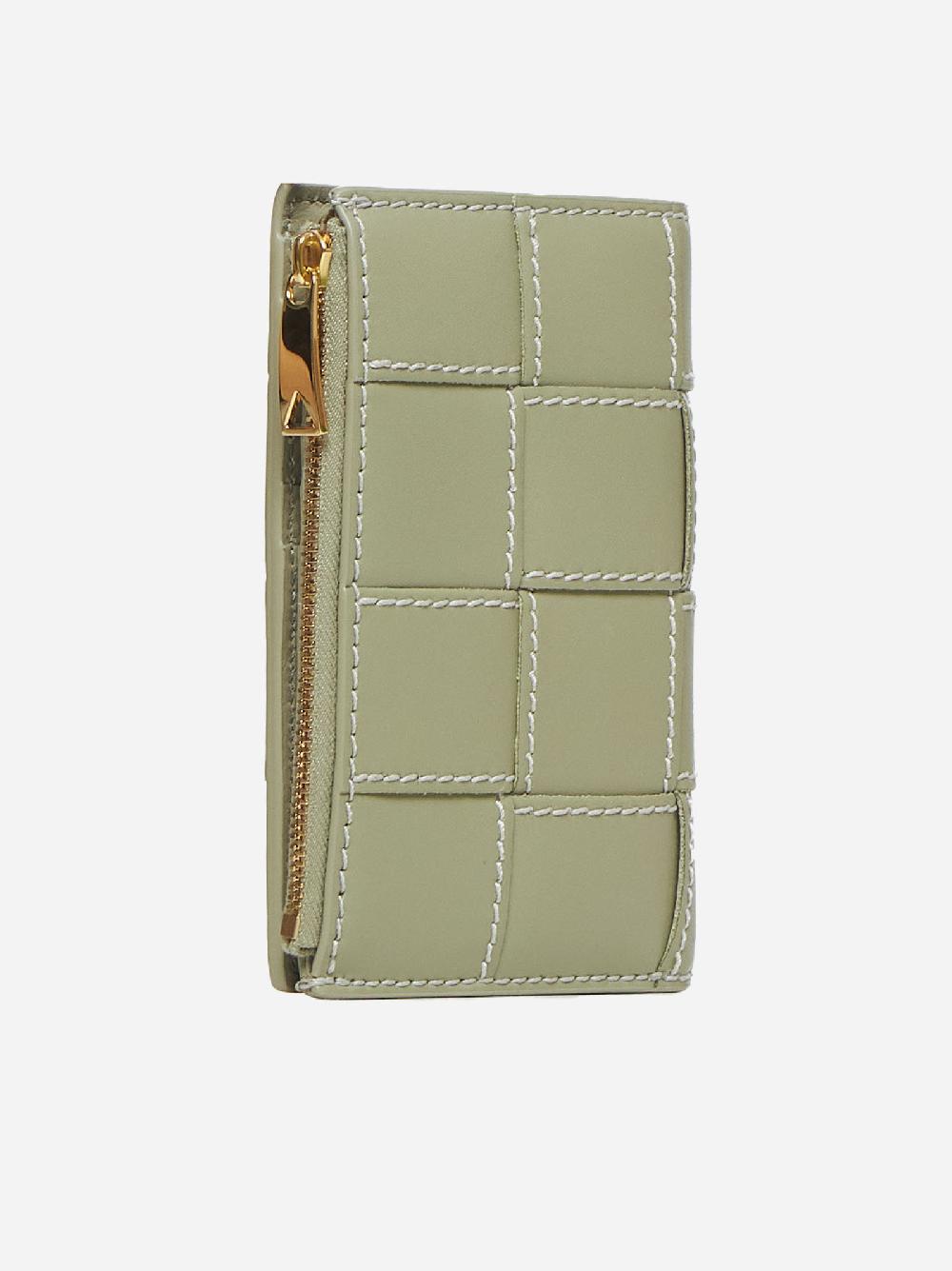 BOTTEGA VENETA Portafoglio Cassette Medio In Pelle Intreccio