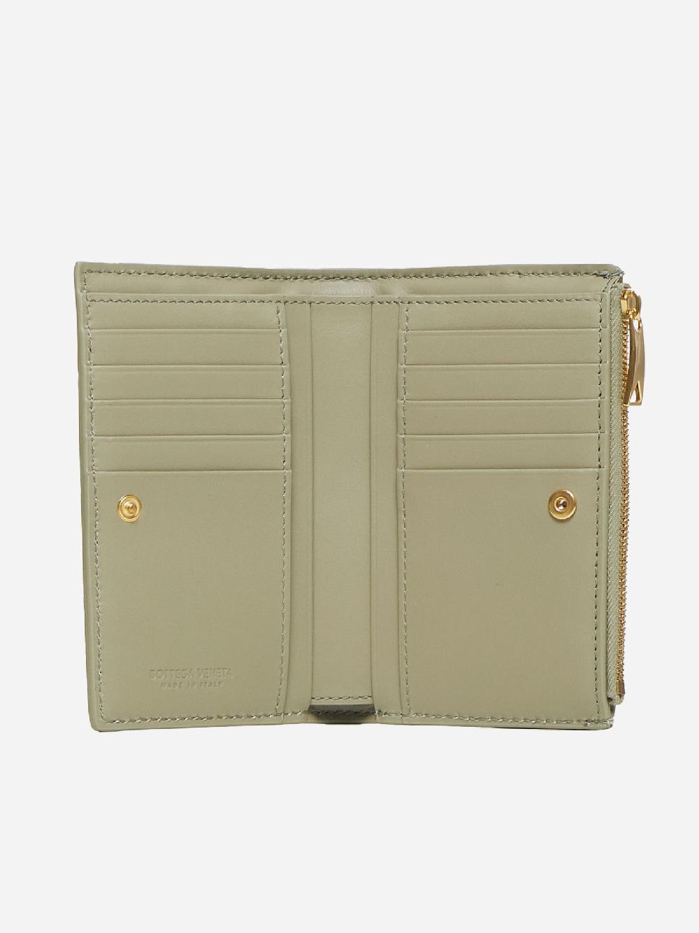 BOTTEGA VENETA Portafoglio Cassette Medio In Pelle Intreccio