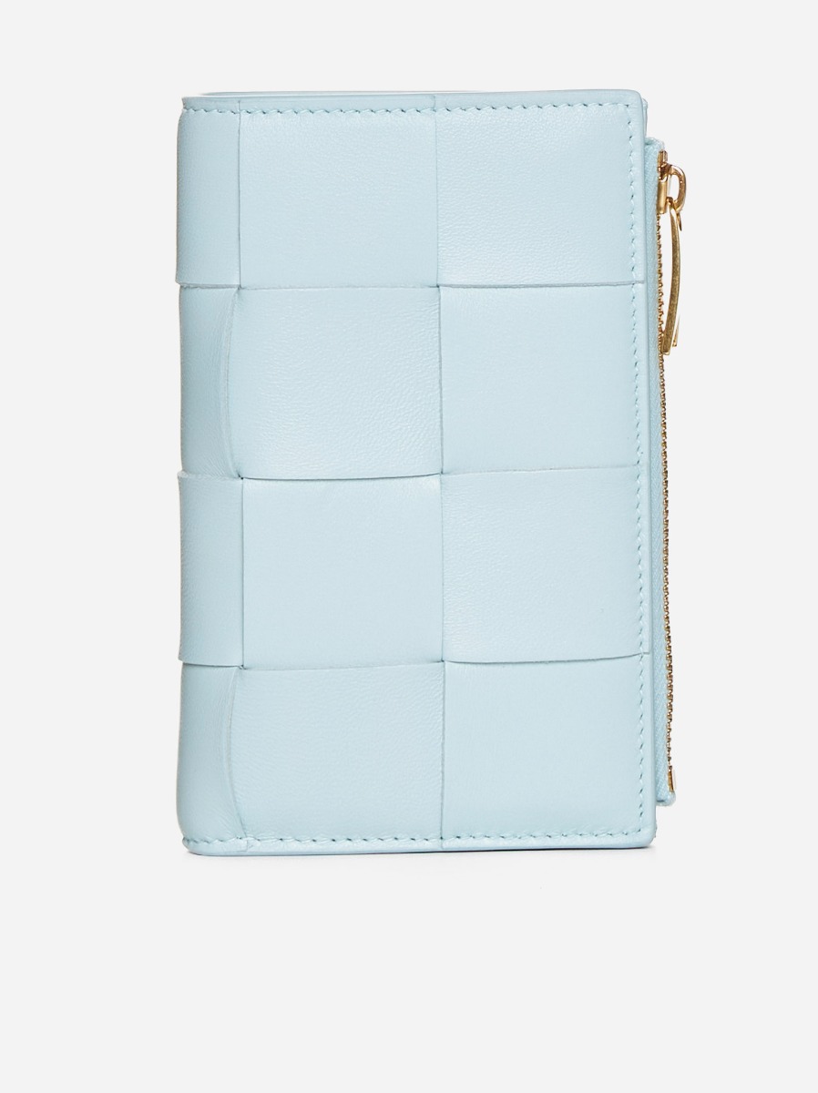 BOTTEGA VENETA Portafoglio medio in pelle Intreccio