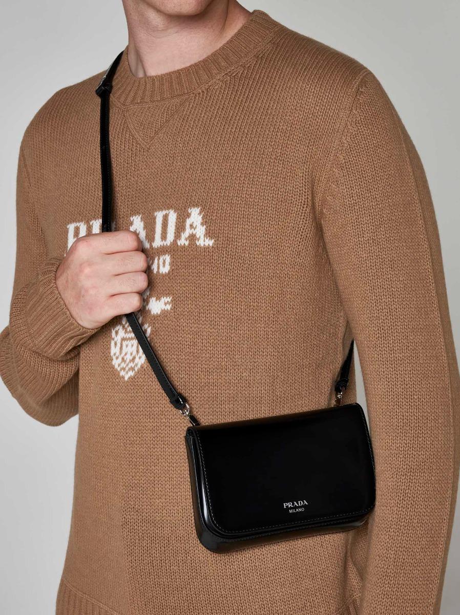 PRADA Borsa A Tracolla In Pelle