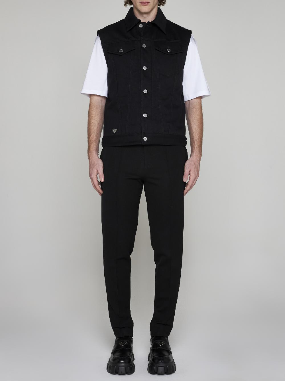 PRADA Gilet In Denim