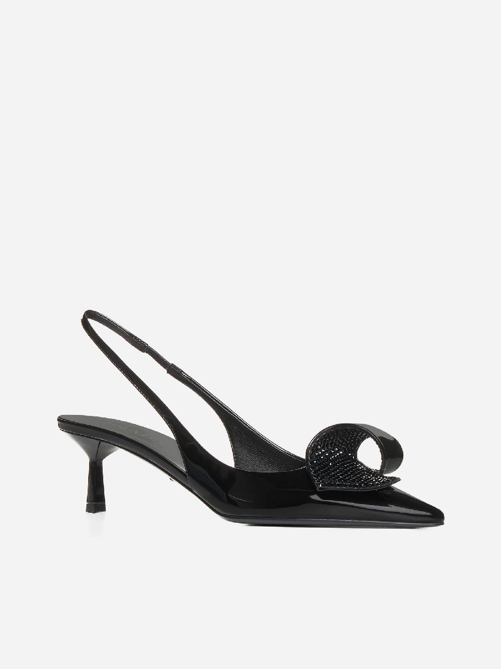PRADA Slingback In Pelle Spazzolata