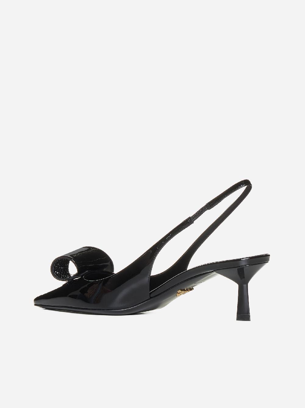 PRADA Slingback In Pelle Spazzolata