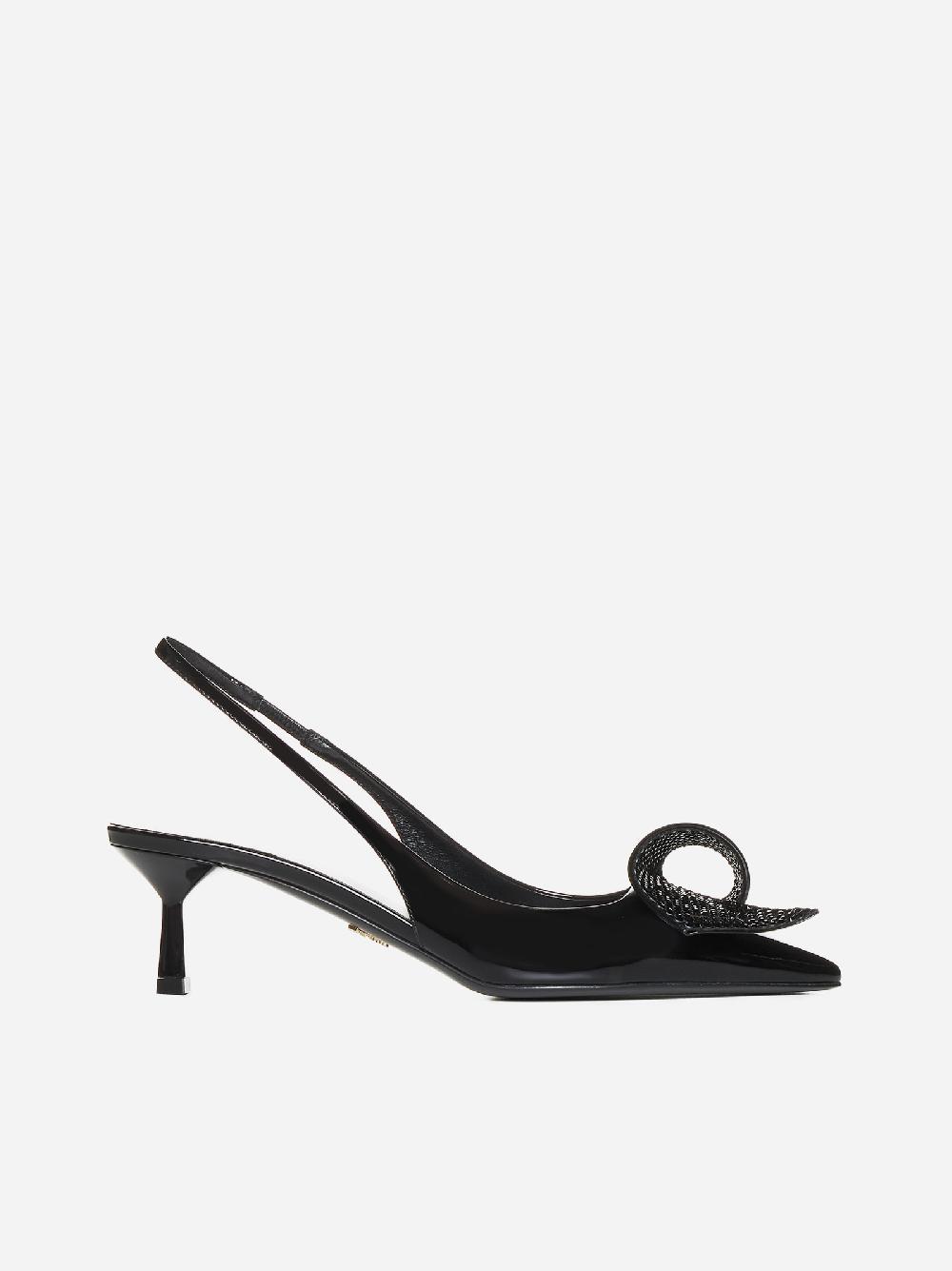 PRADA Slingback in pelle spazzolata