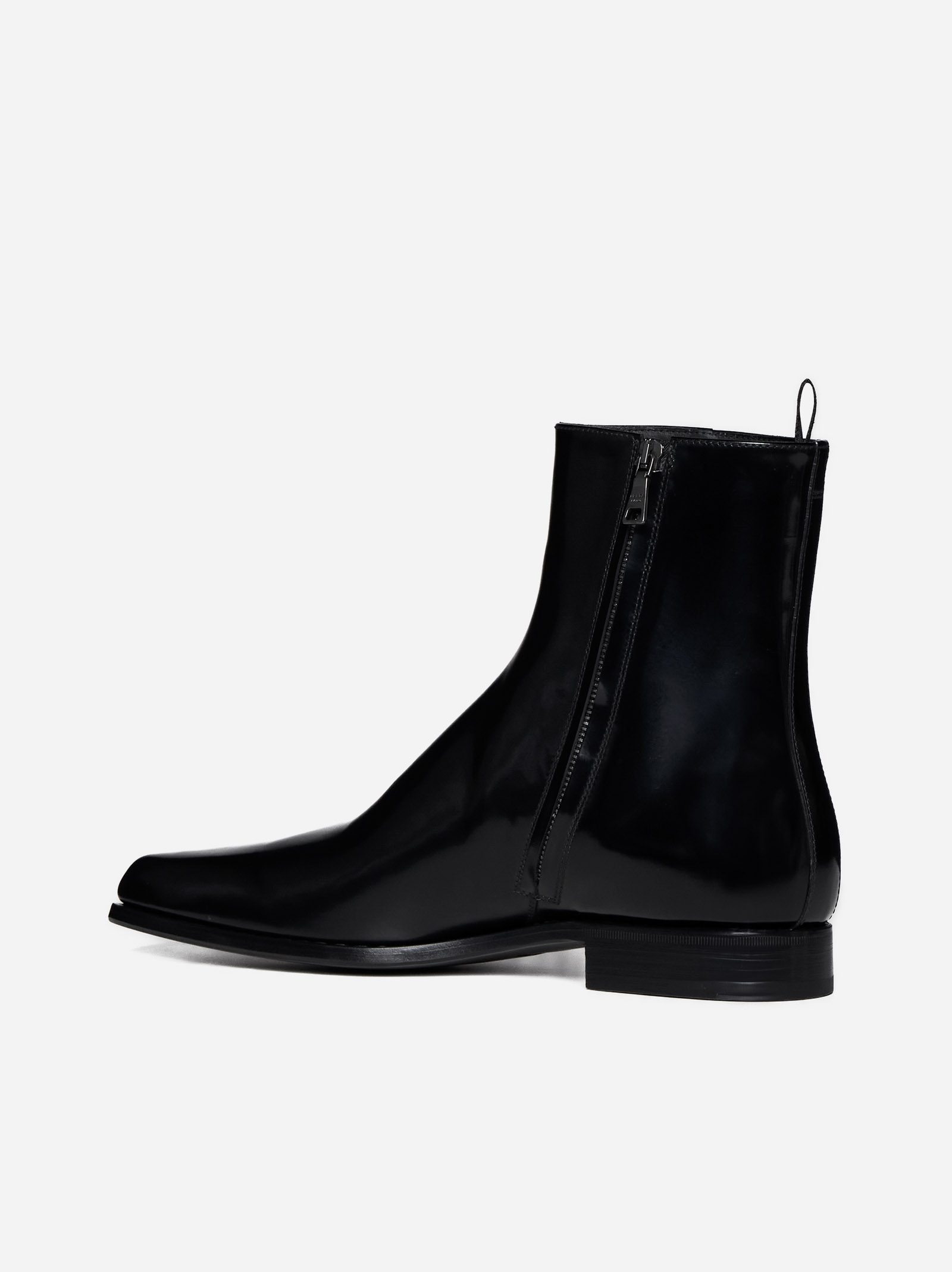 PRADA Stivaletti In Pelle