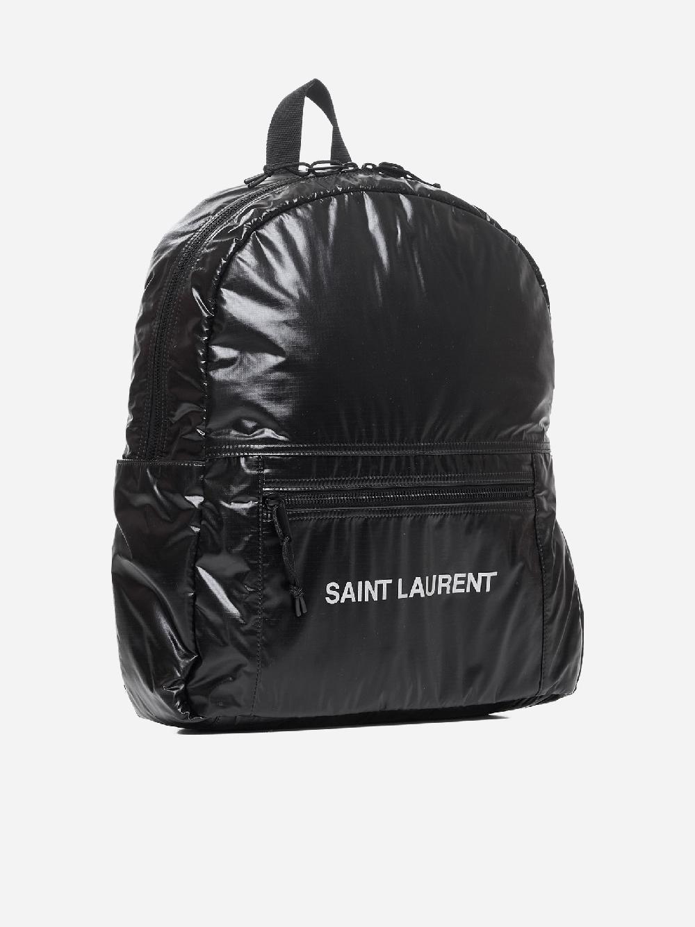 SAINT LAURENT Zaino Nuxx In Nylon Con Logo
