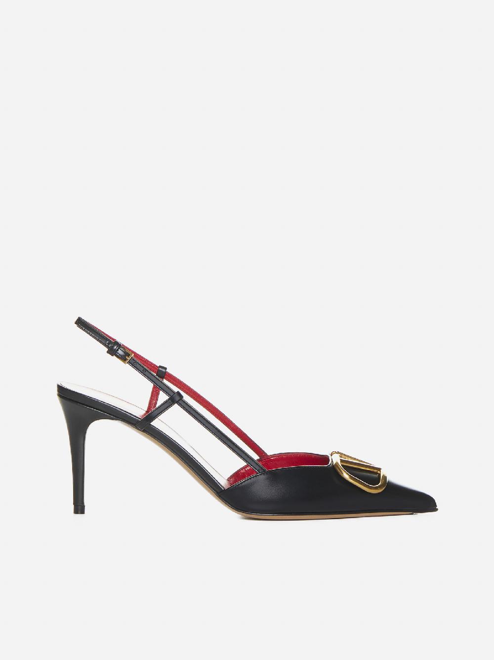 VALENTINO GARAVANI Slingback VLogo Signature in pelle