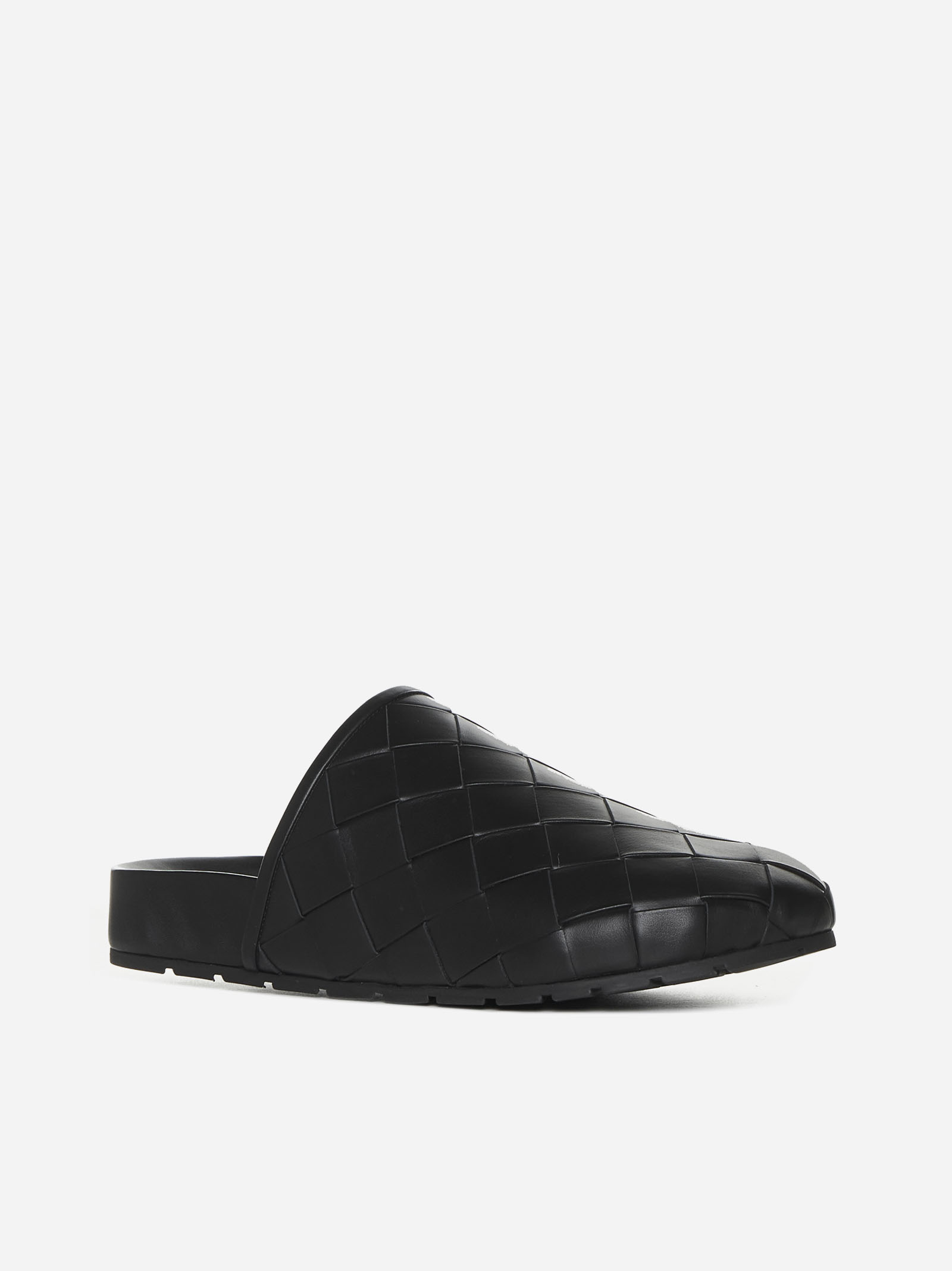 BOTTEGA VENETA Slippers Reggie In Pelle Intrecciato