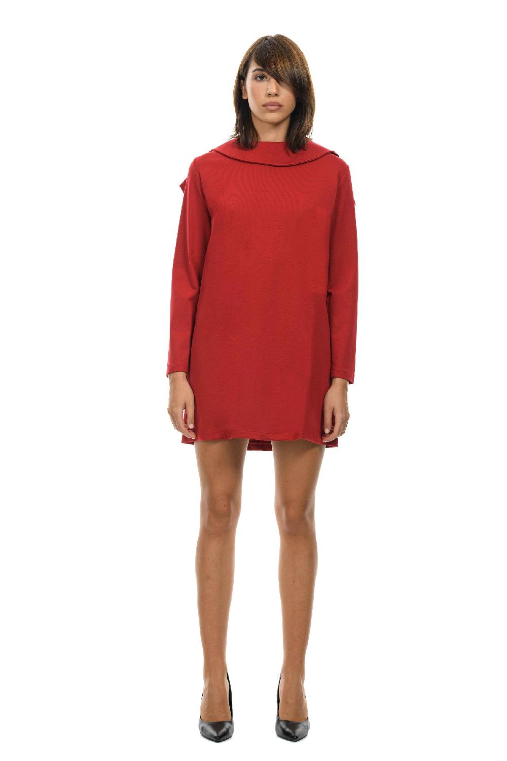 ROSÈ A POIS AGAMEDE Abito Con Volant