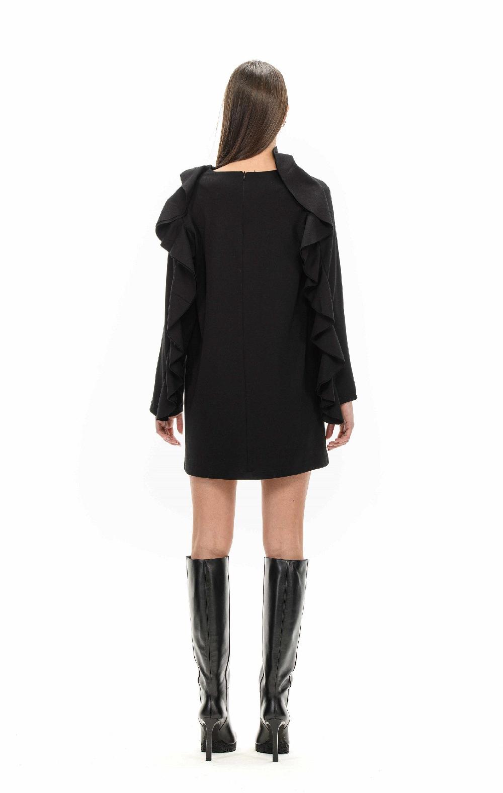 ROSÈ A POIS AGAMEDE Abito Con Volant