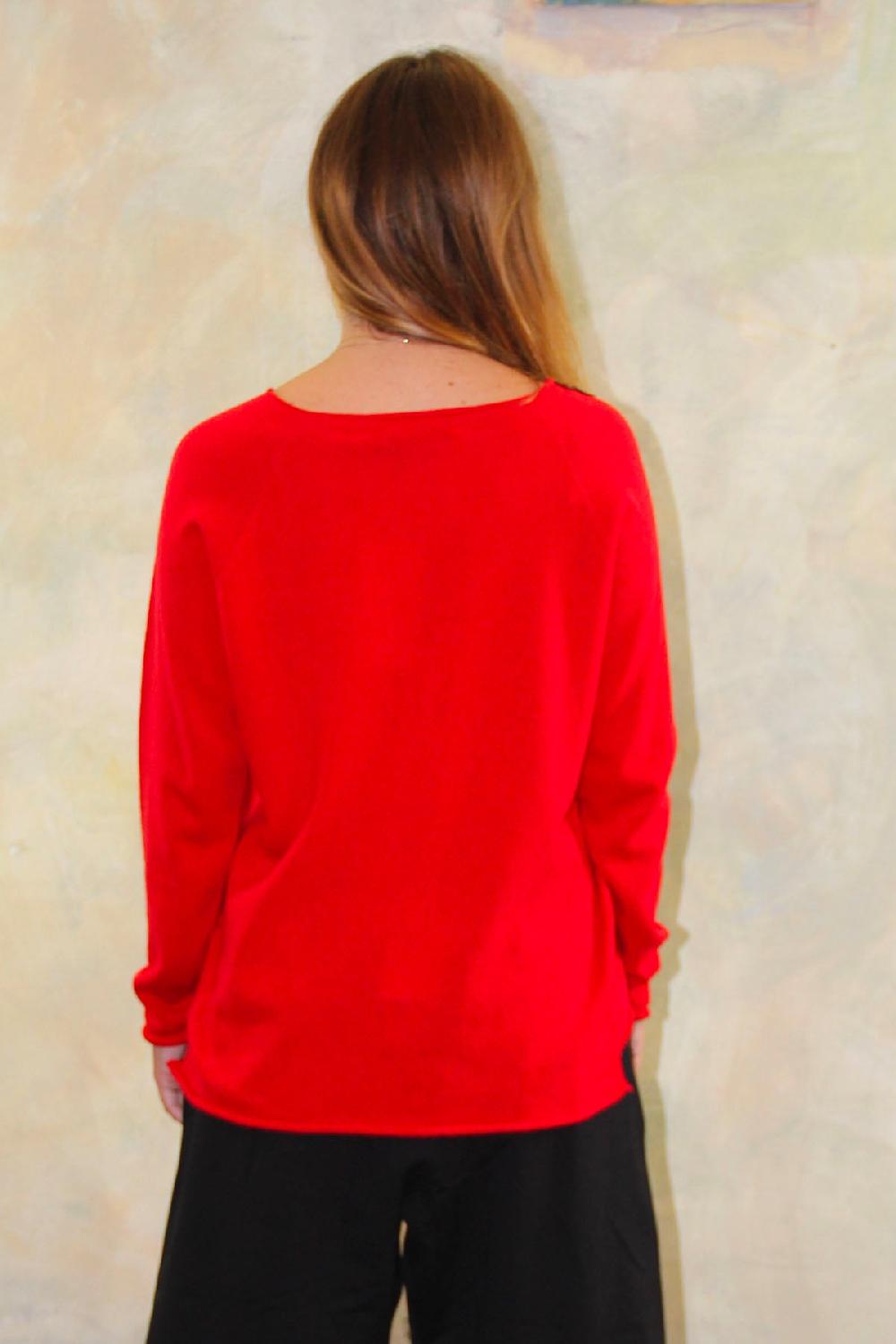 ROSÈ A POIS Bee Gees Maglione