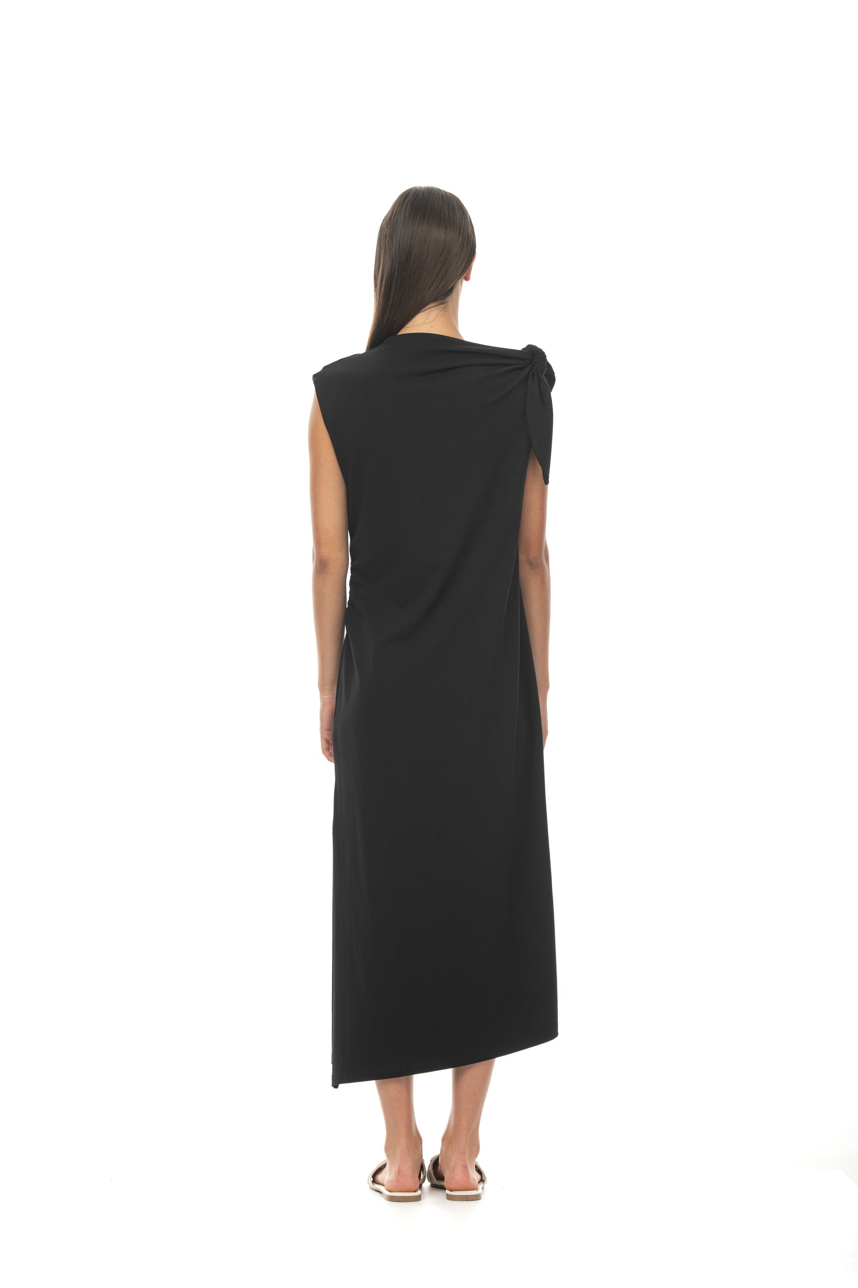 ROSÈ A POIS Bestia Abito Nero