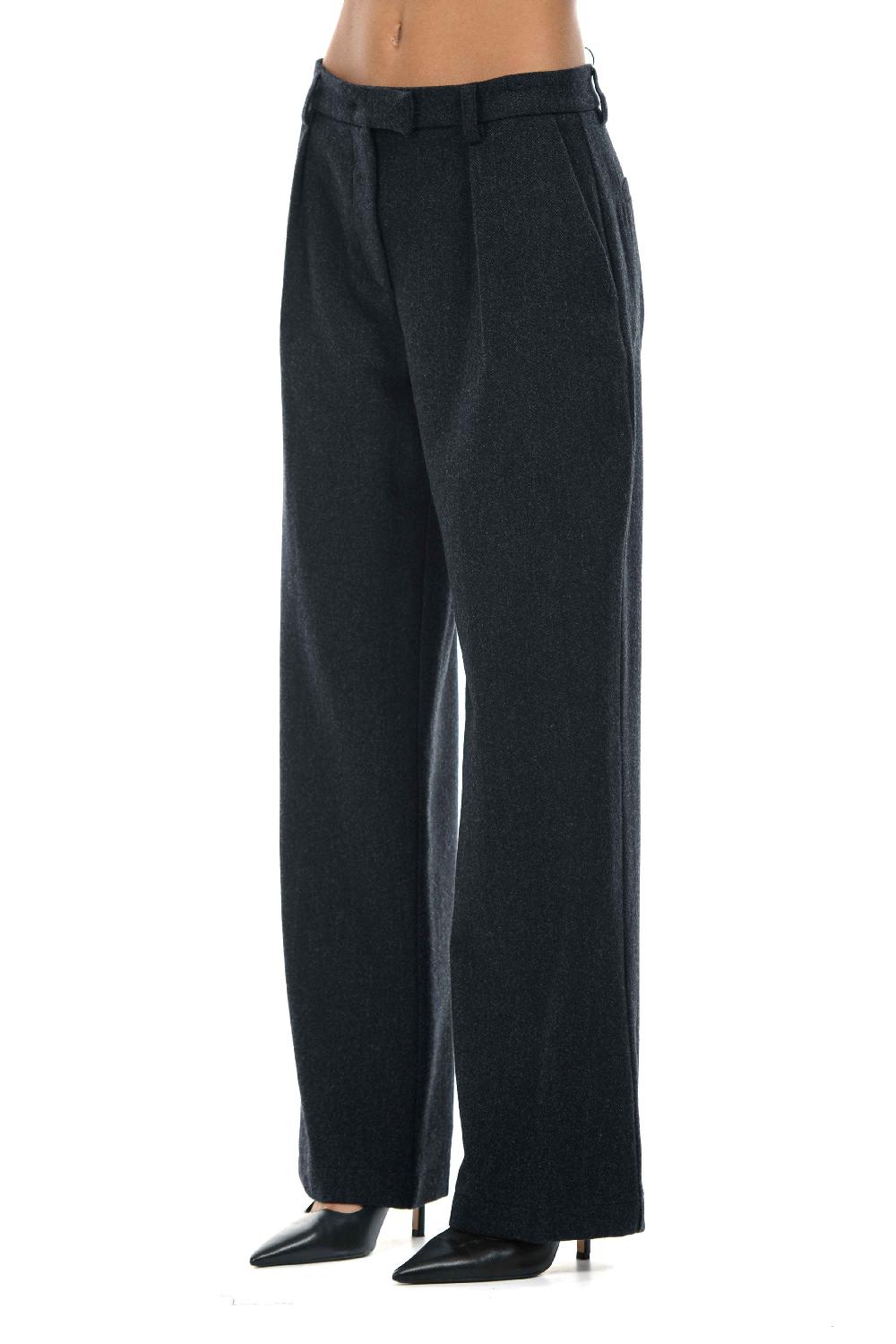 ROSÈ A POIS BING Pantalone In Pura Lana