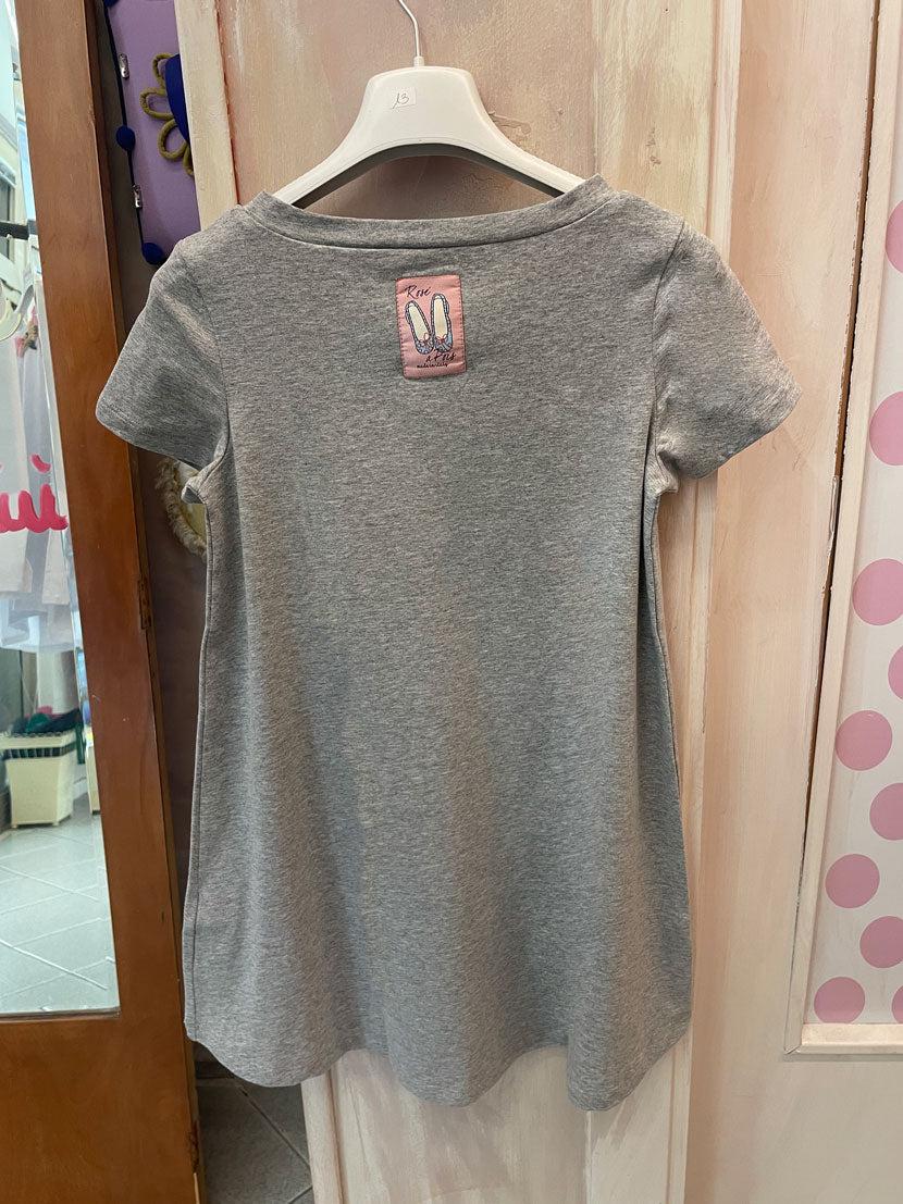 ROSÈ A POIS Blue T-shirt