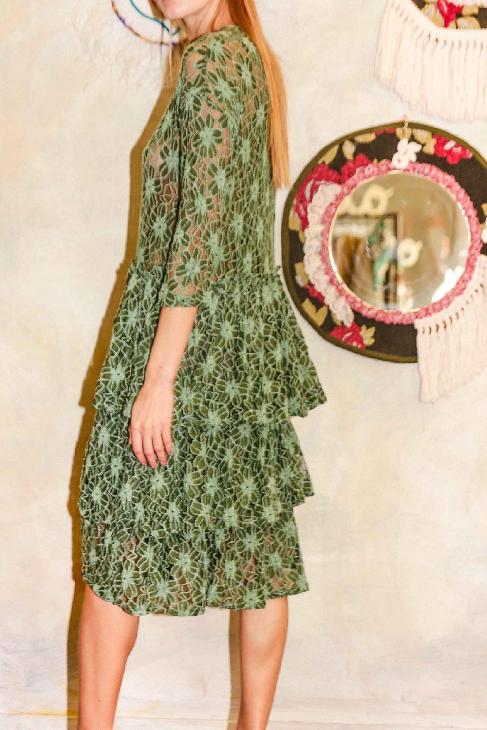 ROSÈ A POIS CHICHI Abito In Pizzo