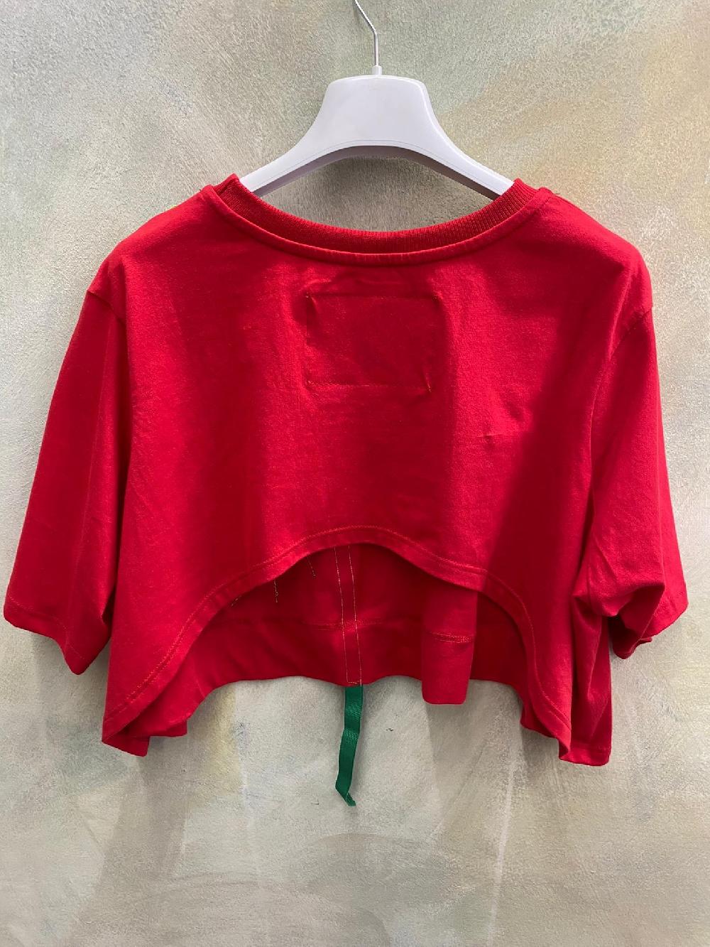 ROSÈ A POIS Coccinella Top corto