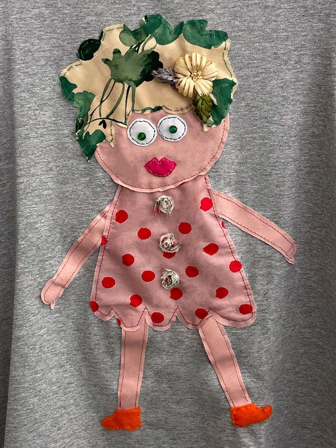 ROSÈ A POIS Concetta T-shirt