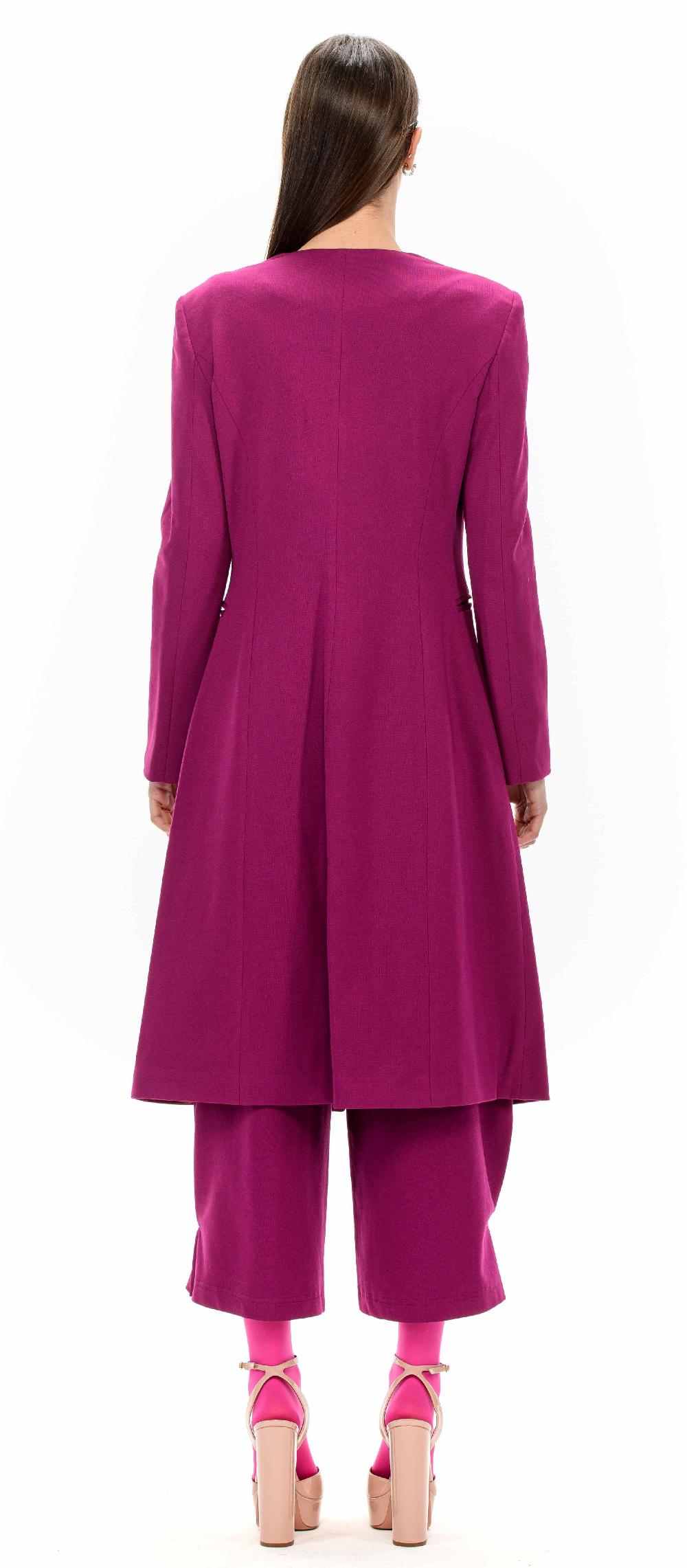 ROSÈ A POIS CRUDELIA Giacca Ciclamino Intenso