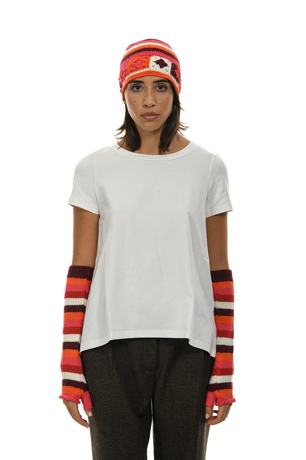 ROSÈ A POIS DAINA Manicotti Multicolor