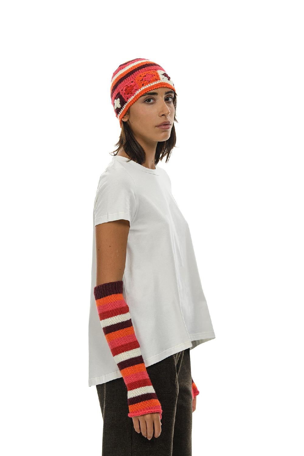 ROSÈ A POIS DAINA Manicotti Multicolor